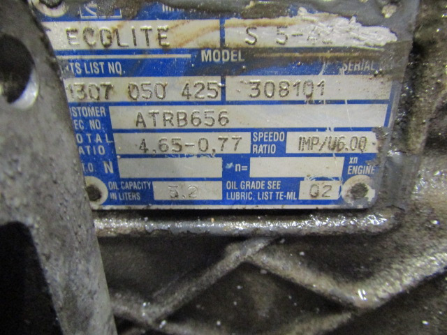 DAF LF 45 160 ZF ECOLITE S5.42 5 SPEED GEARBOX - Gearkasse for Lastbil: billede 2 DAF LF 45 160 ZF ECOLITE S5.42 5 SPEED GEARBOX - Gearkasse for Lastbil: billede 2