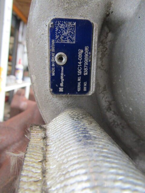DAF XF 105 460 (MX340SI) TURBO & MANIFOLD COMPLETE ‘BORG WARNER’ 13879980066 - Turbolader for Lastbil: billede 3 DAF XF 105 460 (MX340SI) TURBO & MANIFOLD COMPLETE ‘BORG WARNER’ 13879980066 - Turbolader for Lastbil: billede 3