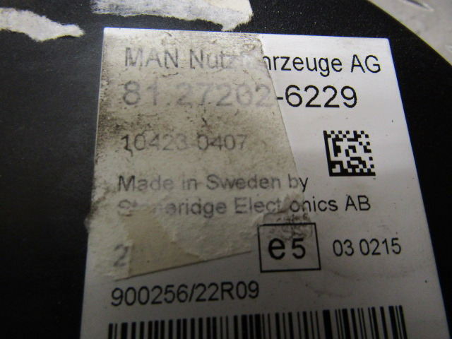 MAN TGM / TGS CLOCK CLUSTER 81.27202.6229 - Elektrisk system for Lastbil: billede 2 MAN TGM / TGS CLOCK CLUSTER 81.27202.6229 - Elektrisk system for Lastbil: billede 2