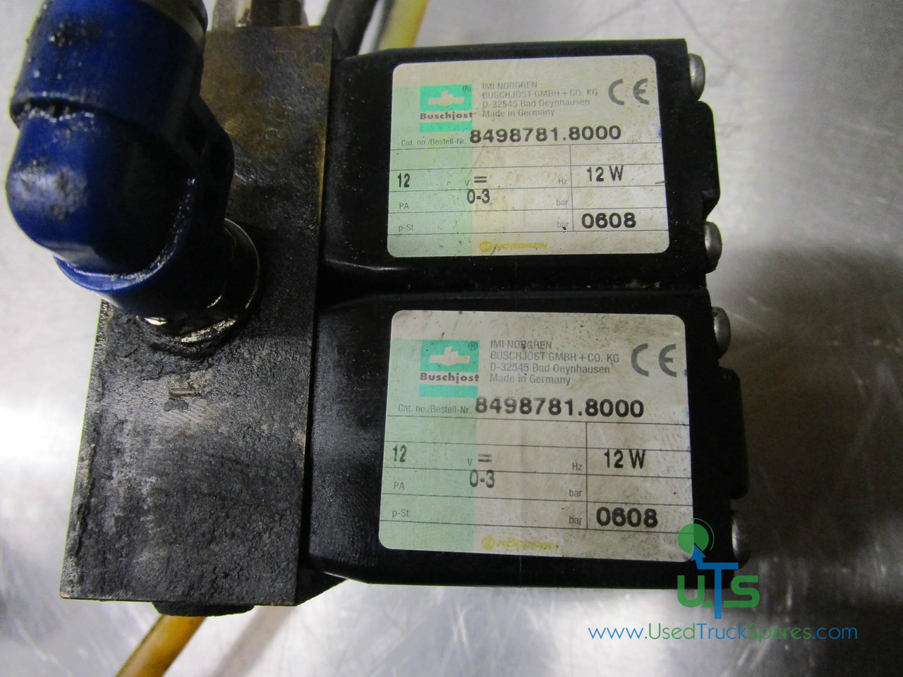 SCHMIDT SWINGO 200 SOLENOID VALVE BLOCK ‘BUSCHJOST’ 8498981 - Bremseventil for Utility/ Speciel maskine: billede 2 SCHMIDT SWINGO 200 SOLENOID VALVE BLOCK ‘BUSCHJOST’ 8498981 - Bremseventil for Utility/ Speciel maskine: billede 2