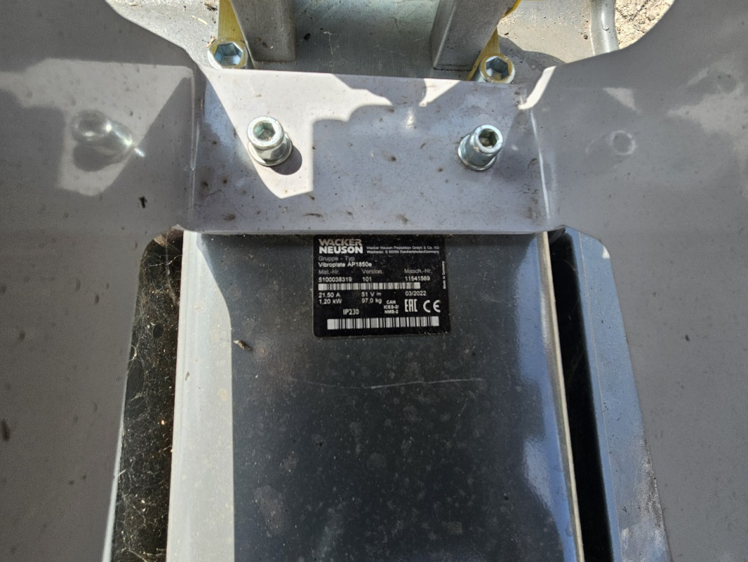 Wacker AP 1850E - Pladevibrator: billede 5 Wacker AP 1850E - Pladevibrator: billede 5