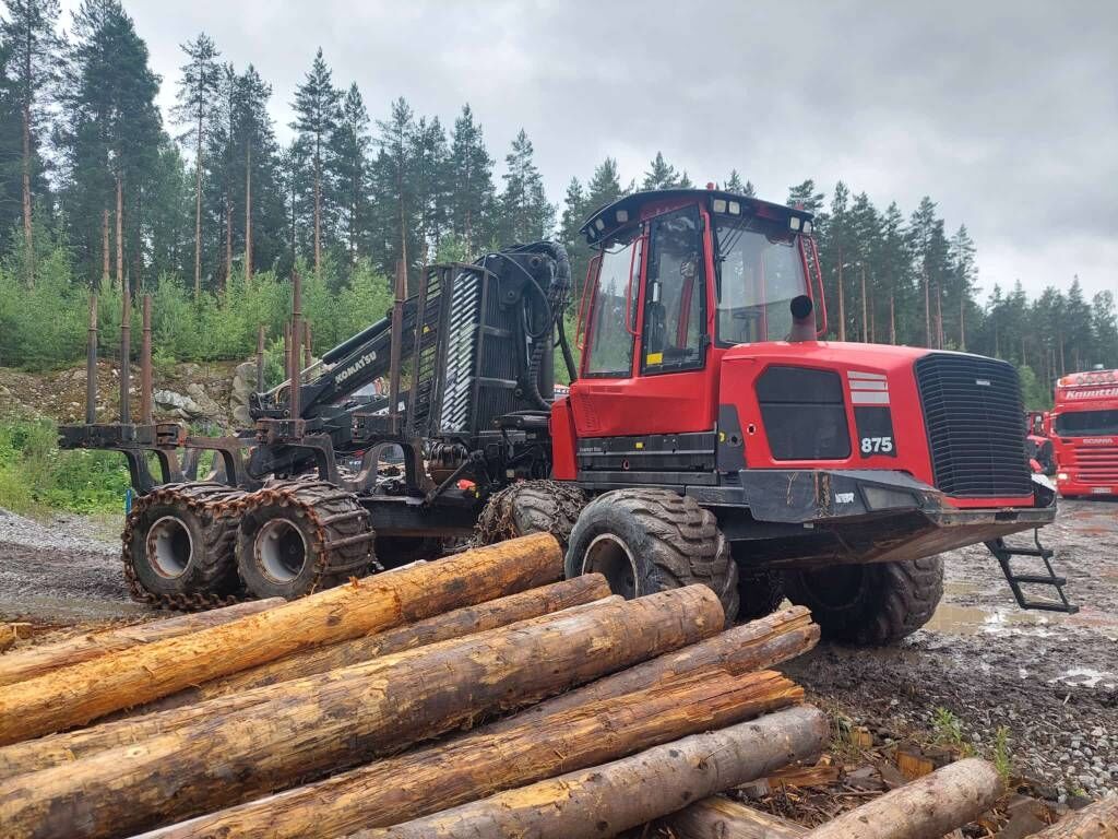 Komatsu 875 Komatsu 875 - Udkørselsmaskine: billede 1 Komatsu 875 Komatsu 875 - Udkørselsmaskine: billede 1