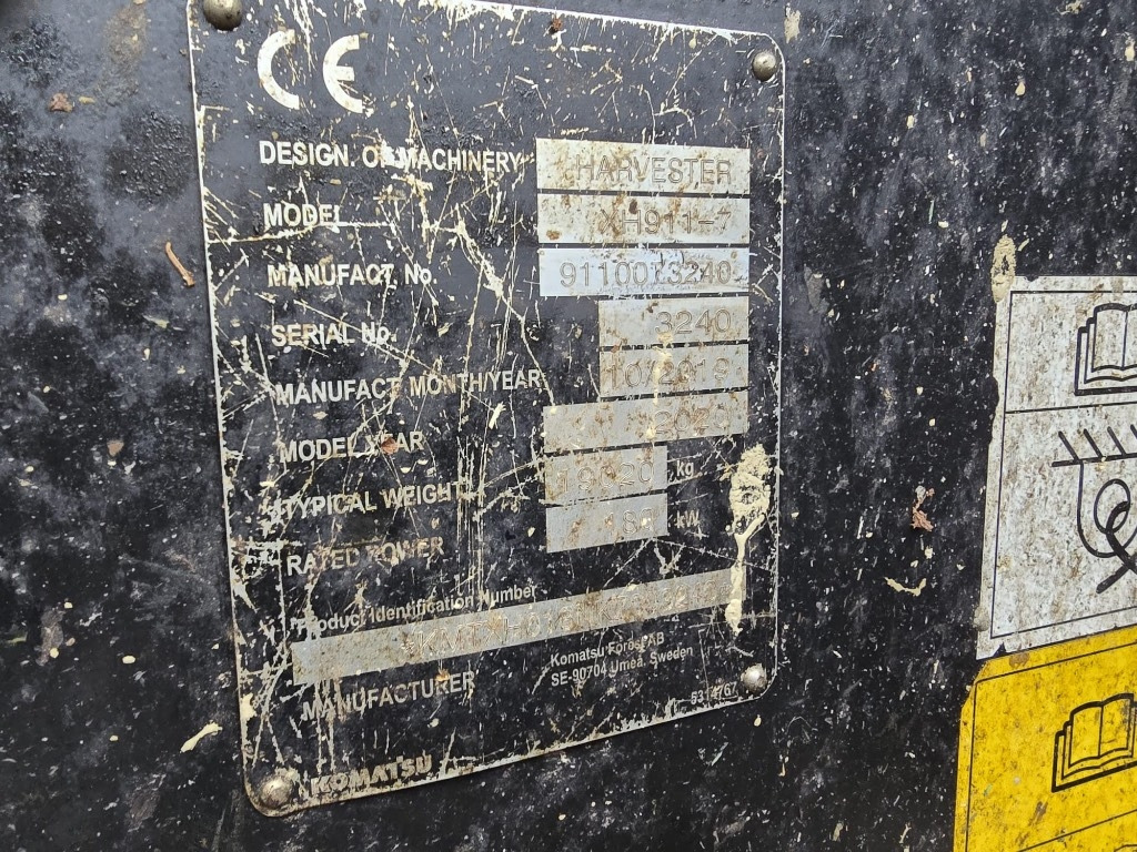 Komatsu 911.7 - Skovmaskine: billede 5 Komatsu 911.7 - Skovmaskine: billede 5