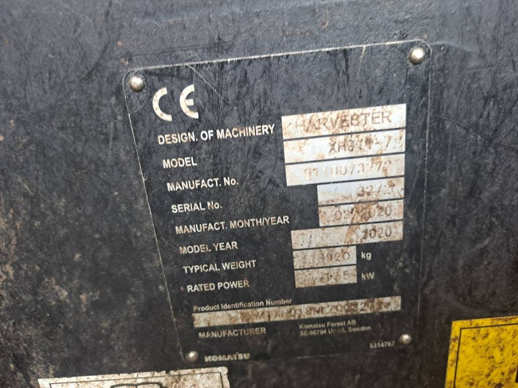 Komatsu 911  - Skovmaskine: billede 2 Komatsu 911  - Skovmaskine: billede 2
