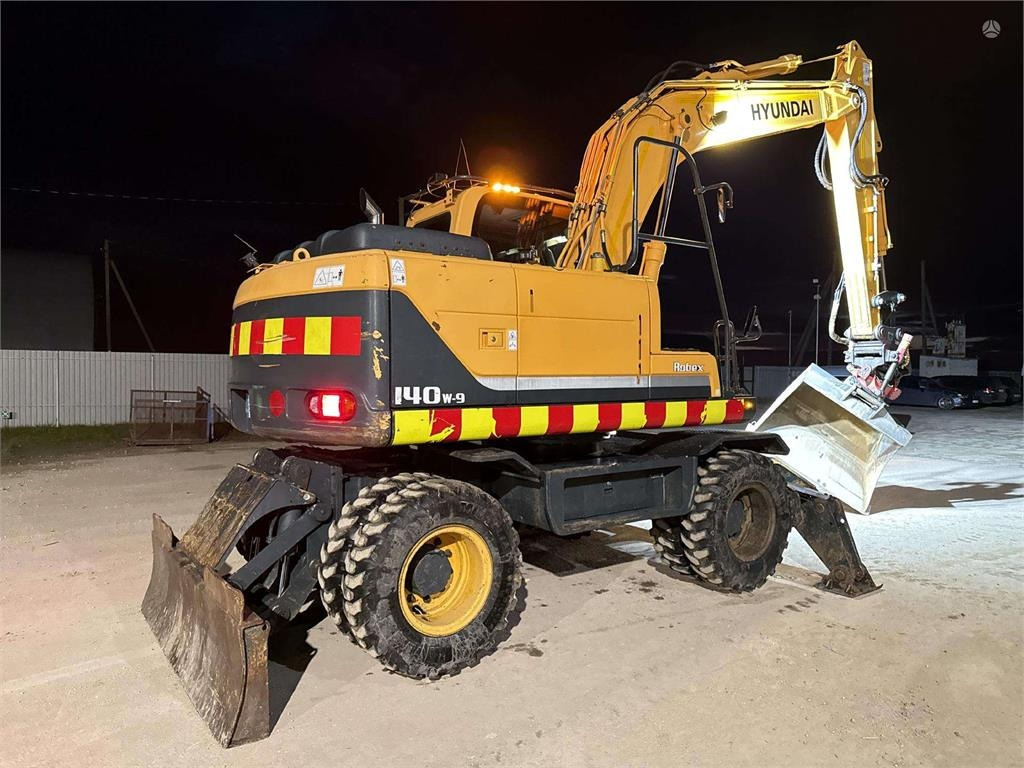 Hyundai Robex 140 W-9 ROTOTILT - Hjulgravemaskine: billede 4 Hyundai Robex 140 W-9 ROTOTILT - Hjulgravemaskine: billede 4