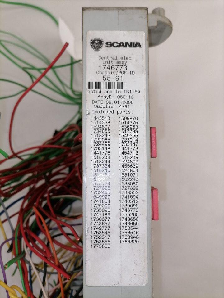 Scania Central electric unit 1746773 - Sikring for Lastbil: billede 5 Scania Central electric unit 1746773 - Sikring for Lastbil: billede 5