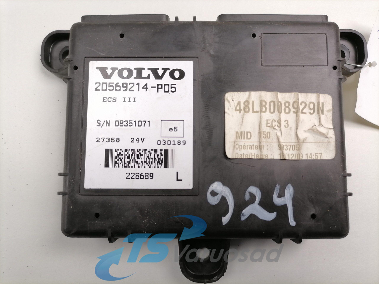 Volvo ECU, ECS 20569214 - Kontrol blok for Lastbil: billede 3 Volvo ECU, ECS 20569214 - Kontrol blok for Lastbil: billede 3