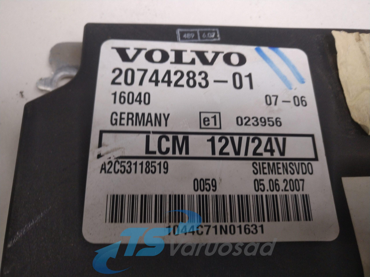 Volvo ECU, LCM 20744283 - Kontrol blok for Lastbil: billede 2 Volvo ECU, LCM 20744283 - Kontrol blok for Lastbil: billede 2