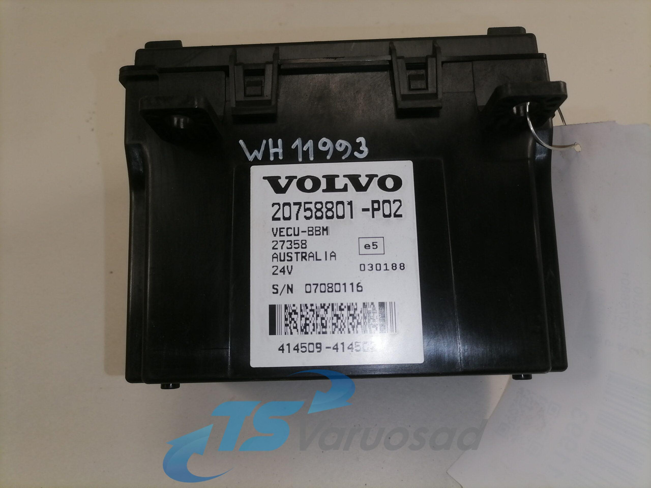 Volvo Ecu, VECU 20758801 - Kontrol blok for Lastbil: billede 3 Volvo Ecu, VECU 20758801 - Kontrol blok for Lastbil: billede 3