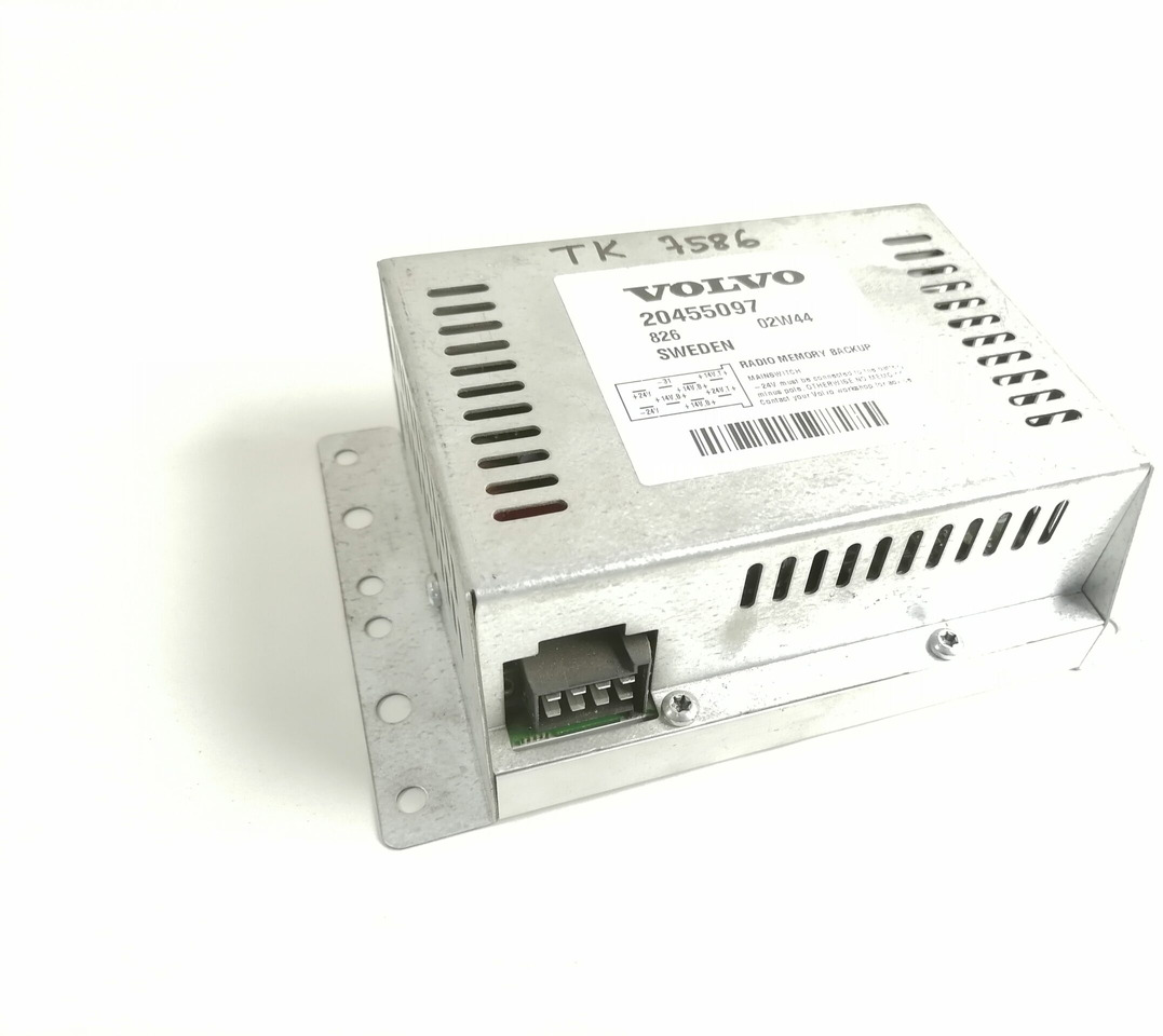 Volvo Radio Memory Backup 20455097 - Kontrol blok for Lastbil: billede 1 Volvo Radio Memory Backup 20455097 - Kontrol blok for Lastbil: billede 1