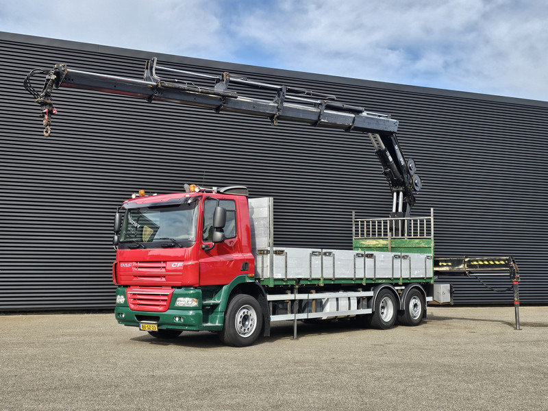 DAF CF 85.410 6x2 / HIAB 35 t/m crane / kran + REMOTE - Lastbil med lad, Lastbil med kran: billede 2 DAF CF 85.410 6x2 / HIAB 35 t/m crane / kran + REMOTE - Lastbil med lad, Lastbil med kran: billede 2