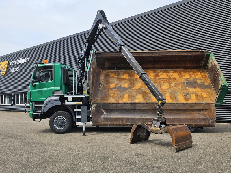 DAF TATRA T158/II 6X6 / HMF Z CRANE + 2 SIDE TIPPER - Tipvogn lastbil, Lastbil med kran: billede 3 DAF TATRA T158/II 6X6 / HMF Z CRANE + 2 SIDE TIPPER - Tipvogn lastbil, Lastbil med kran: billede 3