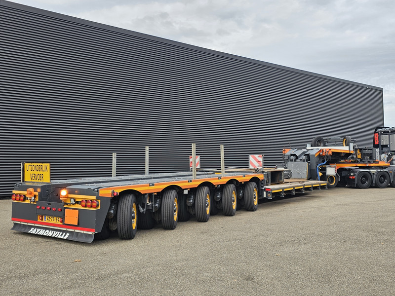 Faymonville STBZ-5VA + 3 AXLE JEEP DOLLY / EXTENDABLE / REMOVABLE NECK - Nedbygget platform sættevogn: billede 2 Faymonville STBZ-5VA + 3 AXLE JEEP DOLLY / EXTENDABLE / REMOVABLE NECK - Nedbygget platform sættevogn: billede 2