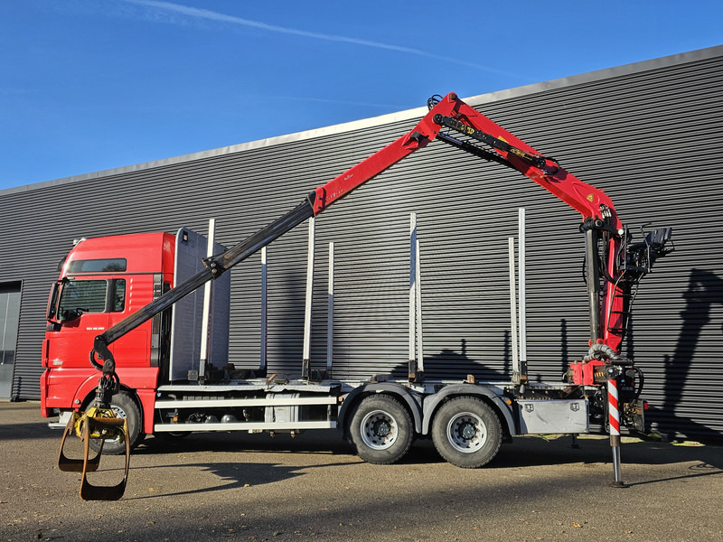 MAN TGX 26.580 6x4 BL / RETARDER / EPSILON Q170Z96 / HOLZ - Lastbil med kran: billede 2 MAN TGX 26.580 6x4 BL / RETARDER / EPSILON Q170Z96 / HOLZ - Lastbil med kran: billede 2
