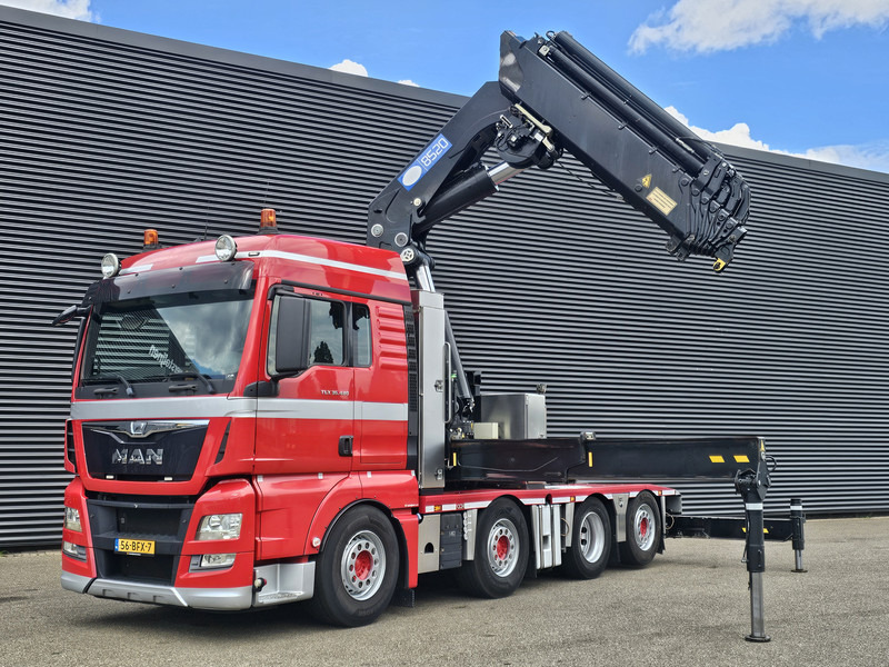 MAN TGX 37.480 8x2-6 / HMF 85 t/m CRANE / KRAN - Lastbil med kran: billede 3 MAN TGX 37.480 8x2-6 / HMF 85 t/m CRANE / KRAN - Lastbil med kran: billede 3