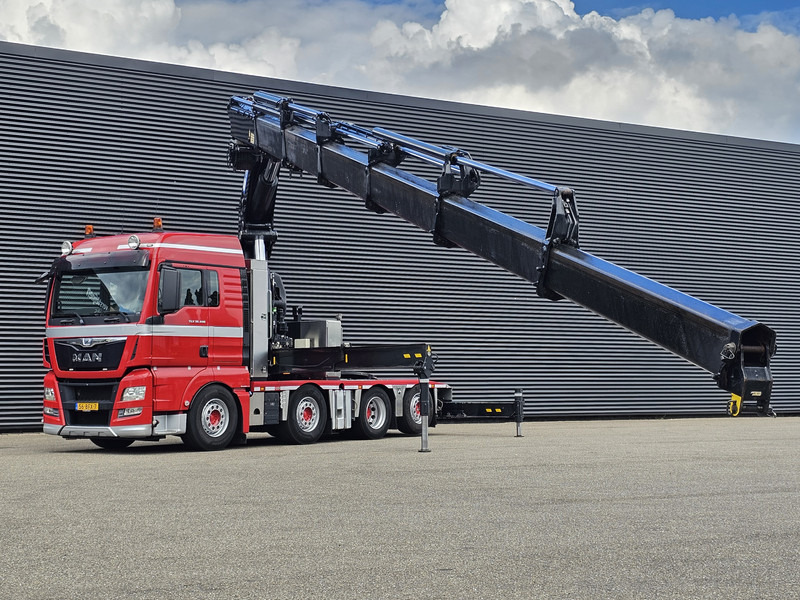 MAN TGX 37.480 8x2-6 / HMF 85 t/m CRANE / KRAN - Lastbil med kran: billede 2 MAN TGX 37.480 8x2-6 / HMF 85 t/m CRANE / KRAN - Lastbil med kran: billede 2