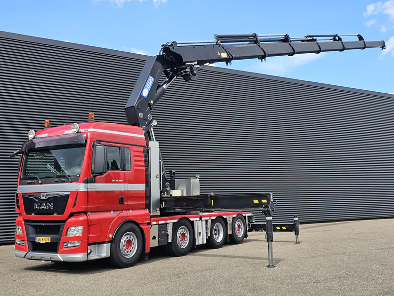 MAN TGX 37.480 8x2-6 / HMF 85 t/m CRANE / KRAN - Lastbil med kran: billede 1 MAN TGX 37.480 8x2-6 / HMF 85 t/m CRANE / KRAN - Lastbil med kran: billede 1