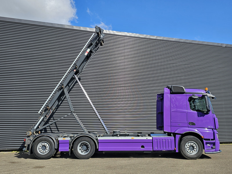 Mercedes-Benz AROCS 3345 / 6x2 / CONTAINER SYSTEM / CABLE - Lastbil med wirehejs: billede 4 Mercedes-Benz AROCS 3345 / 6x2 / CONTAINER SYSTEM / CABLE - Lastbil med wirehejs: billede 4