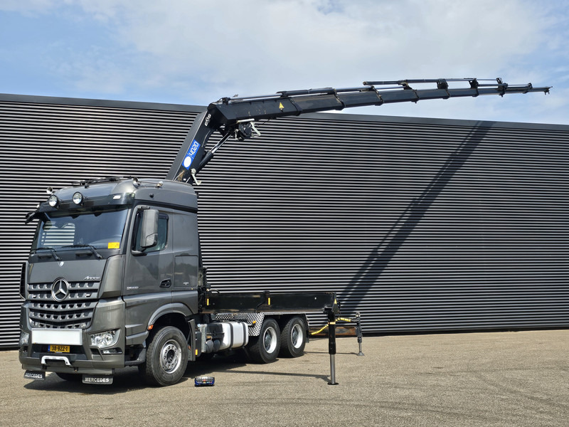 Mercedes-Benz Arocs 2658 6x4 / HMF 40 t/m - 21.3 mtr / WINCH - Lastbil med kran: billede 1 Mercedes-Benz Arocs 2658 6x4 / HMF 40 t/m - 21.3 mtr / WINCH - Lastbil med kran: billede 1