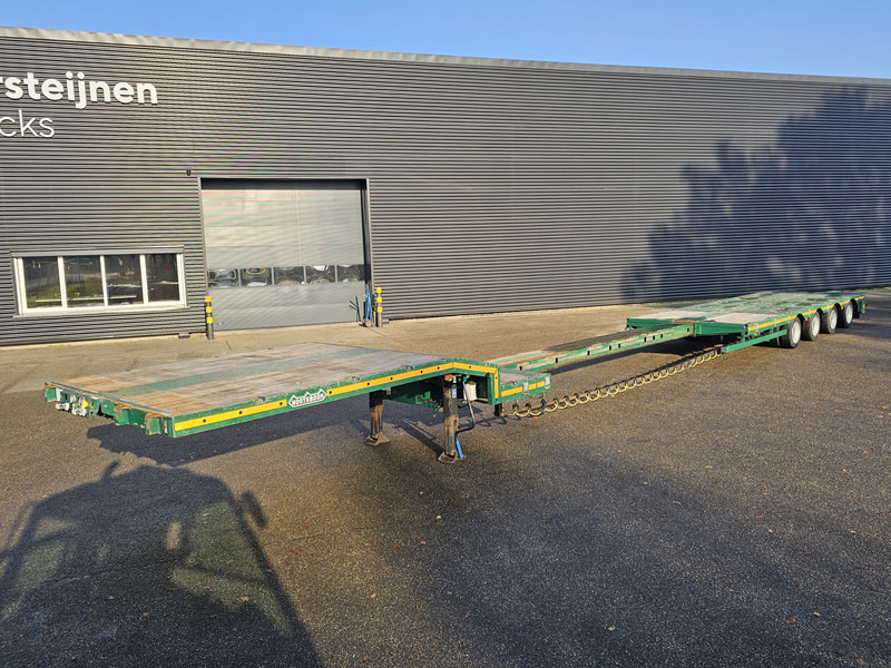 Nooteboom OSD-50-04V / 4 AXLE / EXTENDABLE / 80 cm - Nedbygget platform sættevogn: billede 1 Nooteboom OSD-50-04V / 4 AXLE / EXTENDABLE / 80 cm - Nedbygget platform sættevogn: billede 1