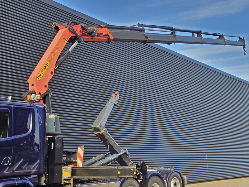 Scania G490 8x4*4 / PALFINGER CRANE + HOOKLIFT - Lastbil kroghejs, Lastbil med kran: billede 2 Scania G490 8x4*4 / PALFINGER CRANE + HOOKLIFT - Lastbil kroghejs, Lastbil med kran: billede 2