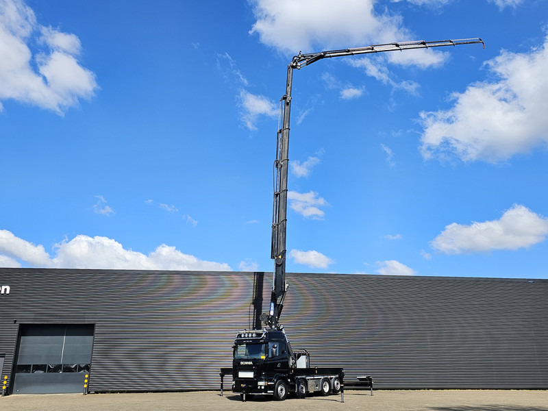 Scania R490 / 8x2 / HMF 85 TM CRANE / WINCH / JIB - Lastbil med kran: billede 4 Scania R490 / 8x2 / HMF 85 TM CRANE / WINCH / JIB - Lastbil med kran: billede 4