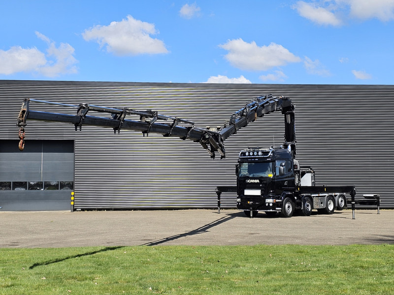 Scania R490 / 8x2 / HMF 85 TM CRANE / WINCH / JIB - Lastbil med kran: billede 5 Scania R490 / 8x2 / HMF 85 TM CRANE / WINCH / JIB - Lastbil med kran: billede 5