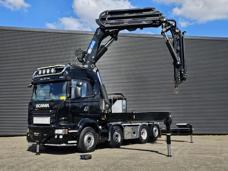 Scania R490 / 8x2 / HMF 85 TM CRANE / WINCH / JIB - Lastbil med kran: billede 3 Scania R490 / 8x2 / HMF 85 TM CRANE / WINCH / JIB - Lastbil med kran: billede 3