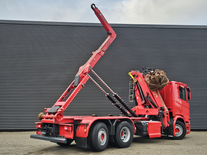 Scania R520 V8 6x2/4 / EPSILON CRANE + HOOKLIFT - Lastbil kroghejs, Lastbil med kran: billede 4 Scania R520 V8 6x2/4 / EPSILON CRANE + HOOKLIFT - Lastbil kroghejs, Lastbil med kran: billede 4