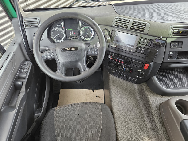 Tipvogn lastbil, Lastbil med kran Tatra T158/II 6X6 / HMF Z CRANE + 2 SIDE TIPPER: billede 16