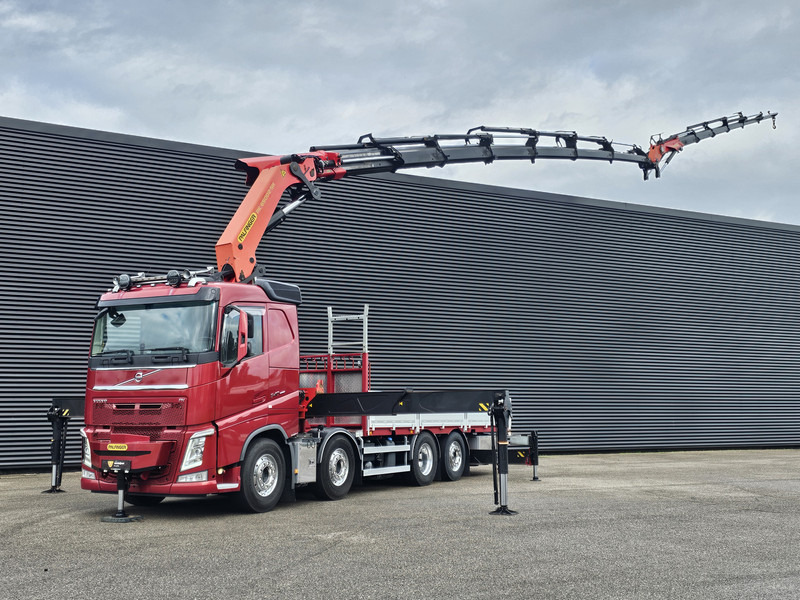 Volvo FH 540 8x2/6 / PALFINGER 65 t/m CRANE + JIB - Lastbil med lad, Lastbil med kran: billede 1 Volvo FH 540 8x2/6 / PALFINGER 65 t/m CRANE + JIB - Lastbil med lad, Lastbil med kran: billede 1