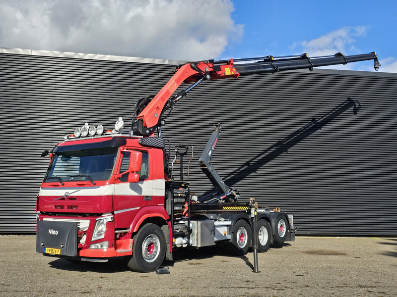 Volvo FM 420 8x2 / HIAB HOOKLIFT + 30 t/m CRANE - KRAN - Lastbil kroghejs, Lastbil med kran: billede 1 Volvo FM 420 8x2 / HIAB HOOKLIFT + 30 t/m CRANE - KRAN - Lastbil kroghejs, Lastbil med kran: billede 1