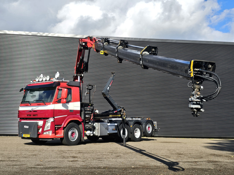 Volvo FM 420 8x2 / HIAB HOOKLIFT + 30 t/m CRANE - KRAN - Lastbil kroghejs, Lastbil med kran: billede 3 Volvo FM 420 8x2 / HIAB HOOKLIFT + 30 t/m CRANE - KRAN - Lastbil kroghejs, Lastbil med kran: billede 3