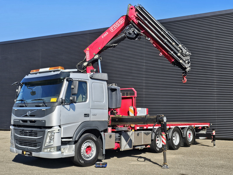 Volvo FM 460 8x4-4 / FASSI 36.5 t/m -8 x EXTENSION + WINCH - Lastbil med lad, Lastbil med kran: billede 5 Volvo FM 460 8x4-4 / FASSI 36.5 t/m -8 x EXTENSION + WINCH - Lastbil med lad, Lastbil med kran: billede 5