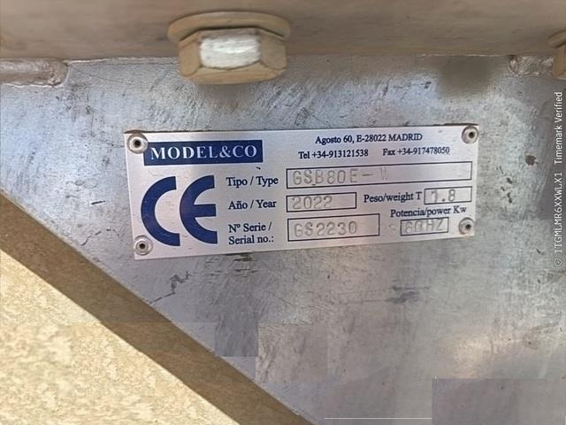 Modelco GSB80 F-W - Bygningsudstyr: billede 3 Modelco GSB80 F-W - Bygningsudstyr: billede 3