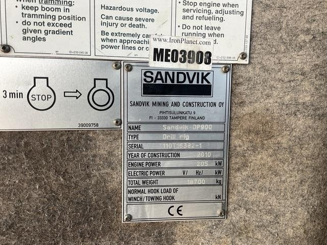 Sandvik DP900 - Boremaskine: billede 5 Sandvik DP900 - Boremaskine: billede 5