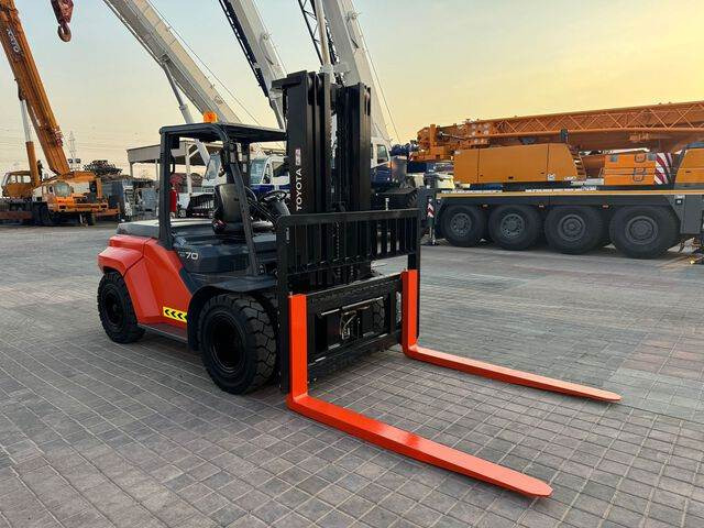 Toyota 8FD70N - Diesel gaffeltruck: billede 4 Toyota 8FD70N - Diesel gaffeltruck: billede 4