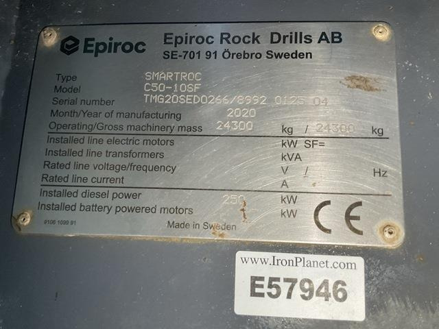 Epiroc (Atlas Copco) Smartroc C50-10SF - Boremaskine: billede 5 Epiroc (Atlas Copco) Smartroc C50-10SF - Boremaskine: billede 5
