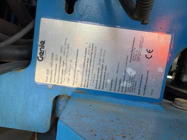 Genie S45 - Teleskoplift: billede 5 Genie S45 - Teleskoplift: billede 5