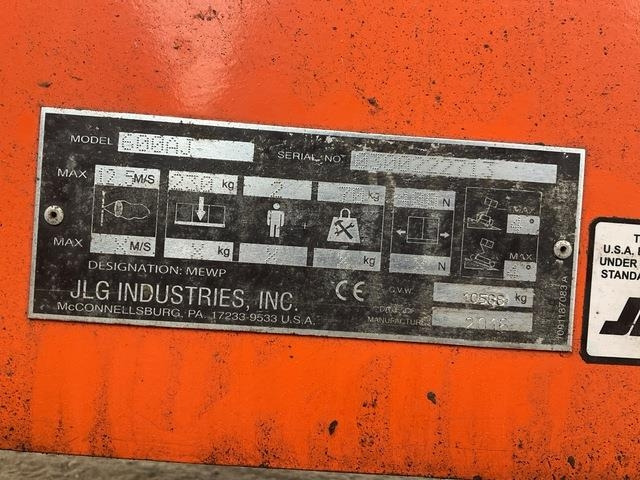 JLG 600AJ - Bomlift: billede 5 JLG 600AJ - Bomlift: billede 5