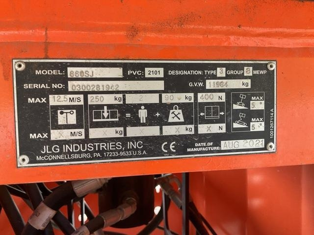 JLG 660SJ - Teleskoplift: billede 5 JLG 660SJ - Teleskoplift: billede 5