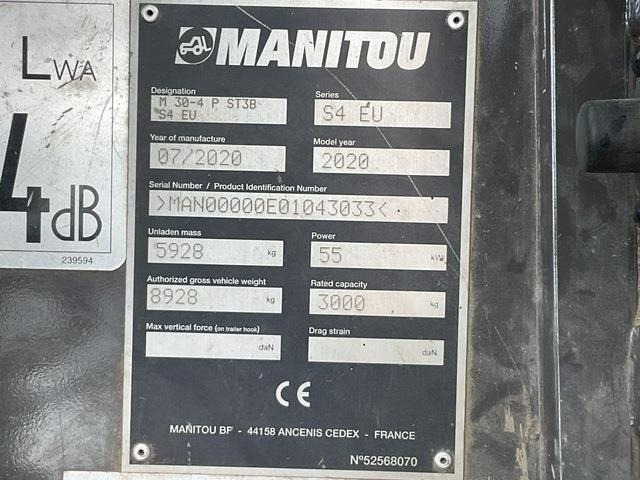 Manitou M30-4 - Terræn gående truck: billede 5 Manitou M30-4 - Terræn gående truck: billede 5