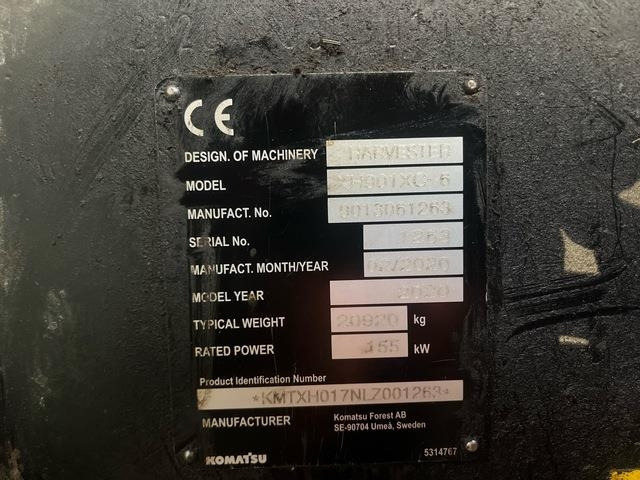 Komatsu XH901XC-6 - Skovmaskine: billede 5 Komatsu XH901XC-6 - Skovmaskine: billede 5