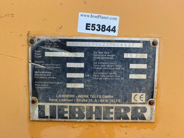 Liebherr PR724L - Bulldozer: billede 5 Liebherr PR724L - Bulldozer: billede 5