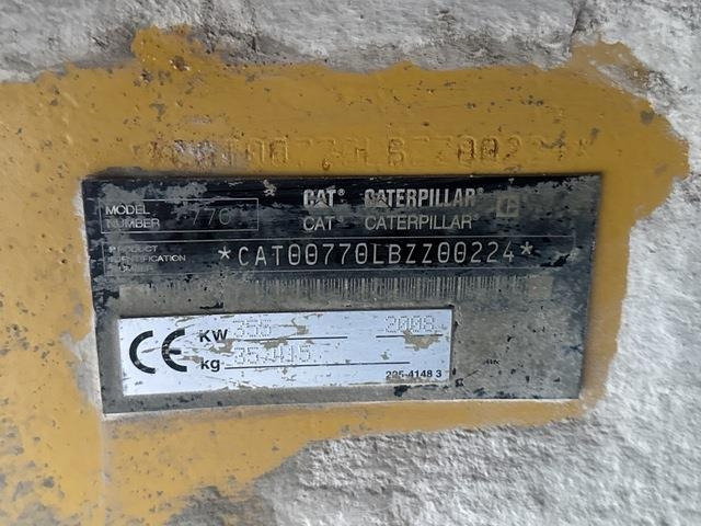 CAT 770 - Lastbildumper: billede 5 CAT 770 - Lastbildumper: billede 5