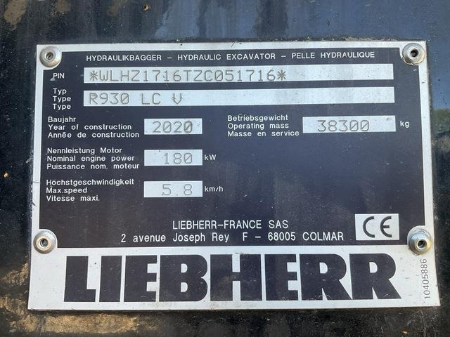 Liebherr 930LC V - Bæltegravemaskine: billede 5 Liebherr 930LC V - Bæltegravemaskine: billede 5