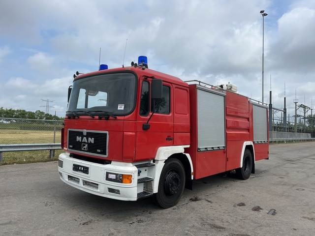 MAN M38 591 - Brandbil: billede 1 MAN M38 591 - Brandbil: billede 1