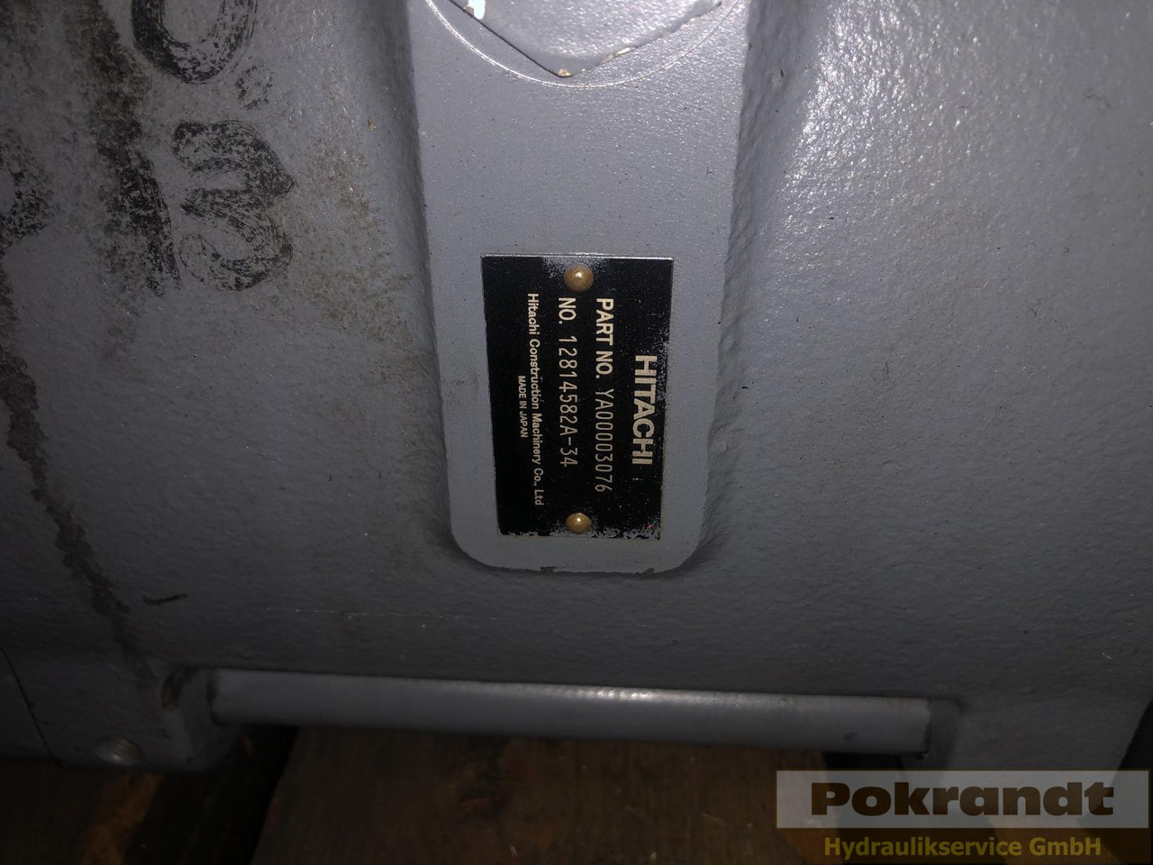 Hitachi YA00003076 - Hydraulikpumpe for Entreprenørmaskin: billede 2 Hitachi YA00003076 - Hydraulikpumpe for Entreprenørmaskin: billede 2