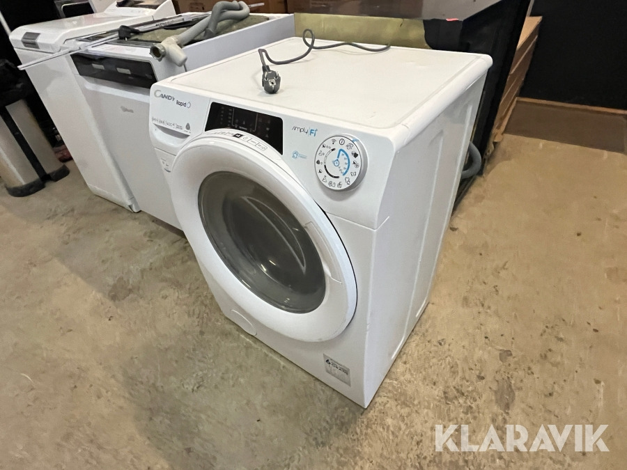 Industrimaskine Vaskemaskine Candy ROW 4964DXH/1-S: billede 1