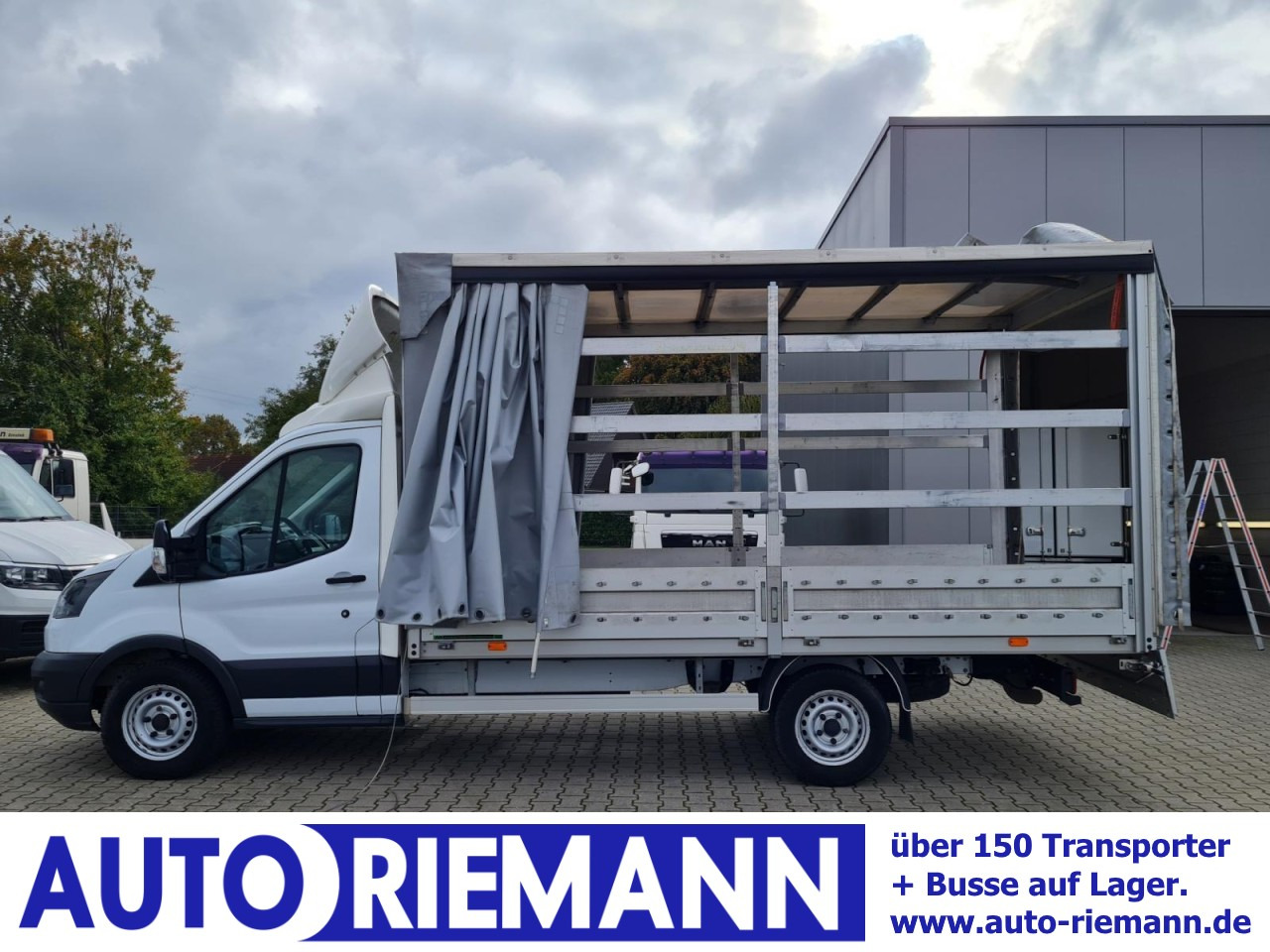 Ford Transit 35 Pritsche Schiebe Plane TDCi L3 KLIMA - Varebil med presenning: billede 1 Ford Transit 35 Pritsche Schiebe Plane TDCi L3 KLIMA - Varebil med presenning: billede 1